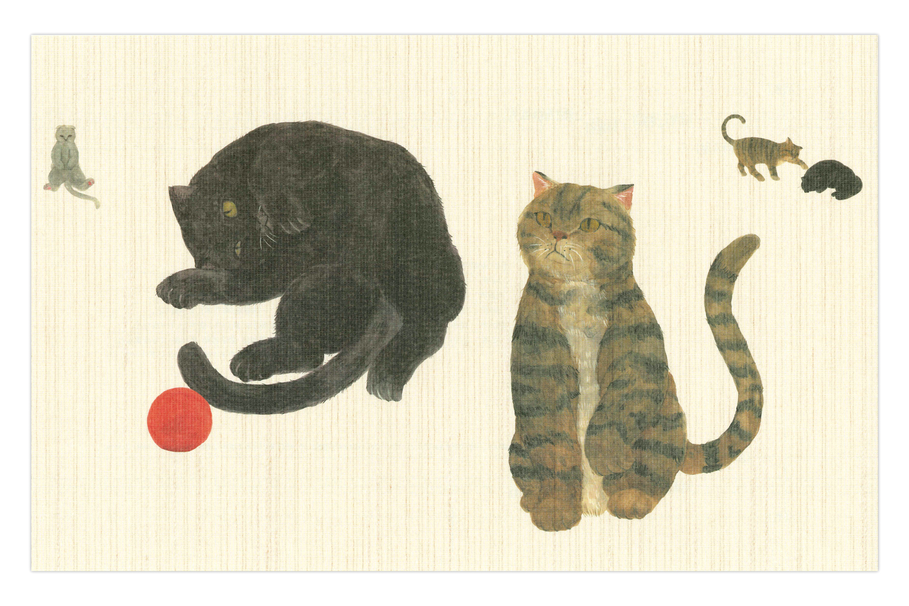 ホンノムシ　いえねこ